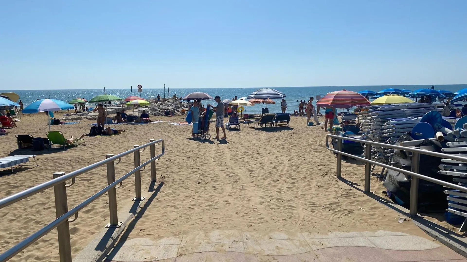 Attico Onda Blu Vista Mare - Acqua - A 150Mt Dalla Spiaggia Lido di Jesolo Daire